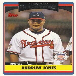 Andruw Jones - 2006 Topps National League All-Star Baseball Card